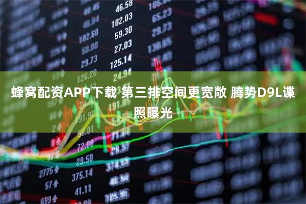 蜂窝配资APP下载 第三排空间更宽敞 腾势D9L谍照曝光